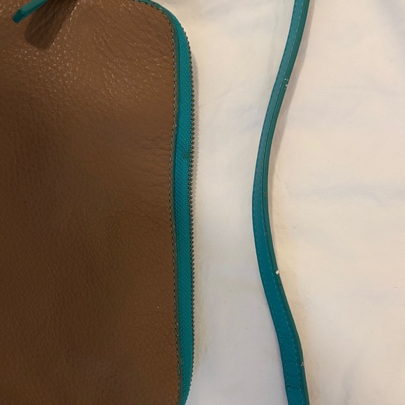 Marc by Marc Jacobs Turquoise and Tan Crossbody Bag - Picture 7 of 14